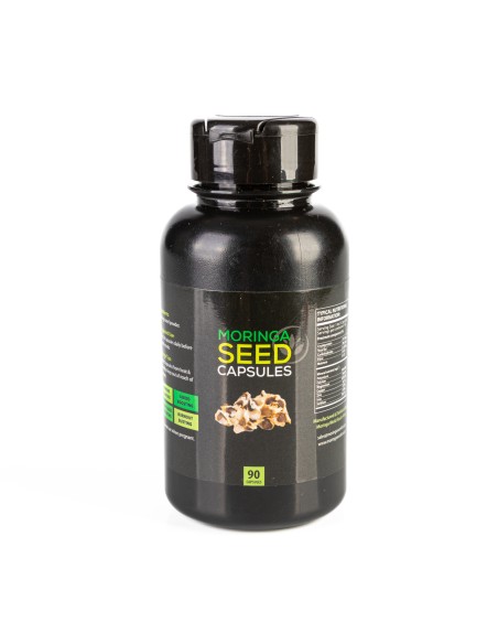 Moringa Seed Powder Capsules (90 capsules) | Moringa World