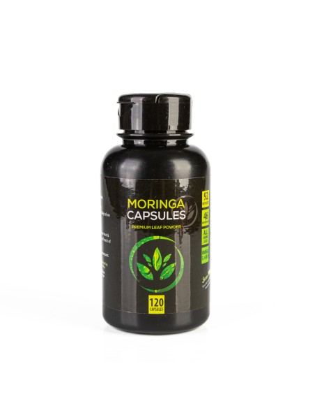 Moringa Leaf Powder Capsules (120 capsules) | Moringa World