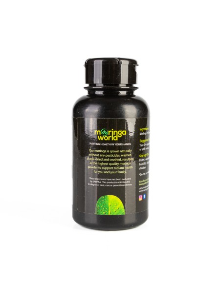 Moringa Leaf Powder Capsules (120 capsules) | Moringa World