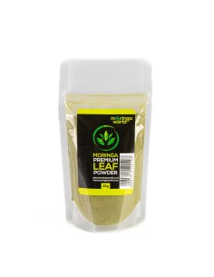 Moringa Leaf Powder Stand-up Pouch 40g | Moringa World