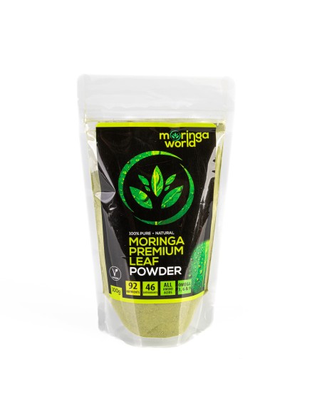 Moringa Leaf Powder Standup Pouch (100g) | Moringa World