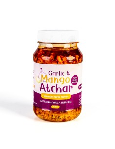 Garlic & Mango Atchar with Moringa