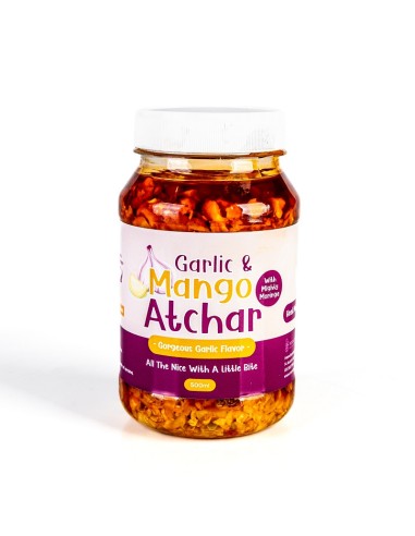 Garlic & Mango Atchar with Moringa